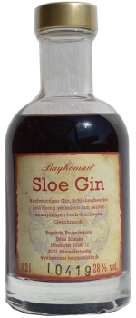 Sloe Gin 0,2 l     28,0%/vol